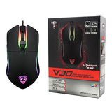 Motospeed V30 RGB Programming 3500 DPI Gaming Gamer Mouse USB