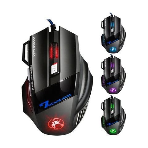 Rakoon Wired USB Gaming Mouse 1000/1600/2400/3200 DPI