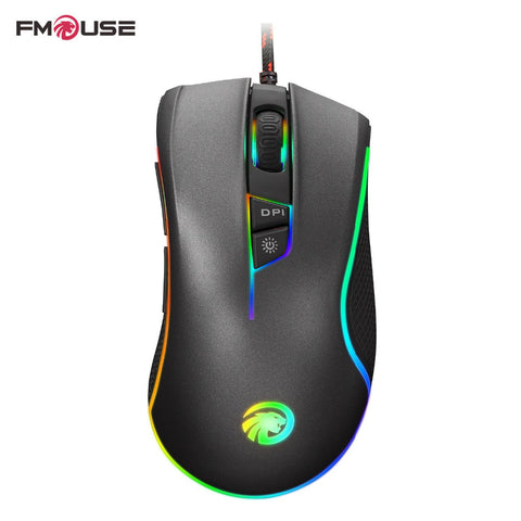 Original FMOUSE F300 E-Sports Version Programmable Mouse 4000 DPI Wired