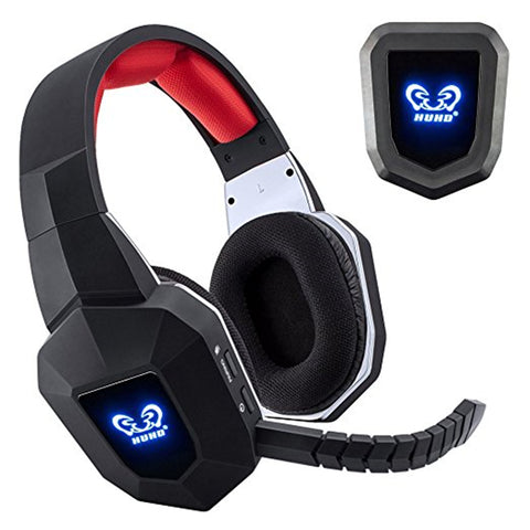 7.1 Wireless Headset 2.4Ghz Optical Noise Canceling Stereo Gaming Game Headphones