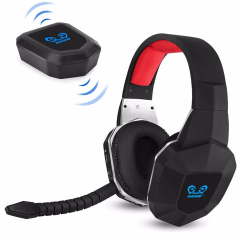 HUHD HW-N9 7.1 Surround Sound Stereo Wireless Gaming Headset Headphones