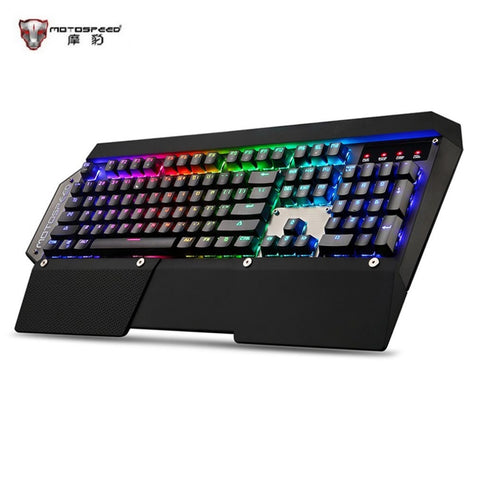 MOTOSPEED Original RGB Backlit Mechanical Keyboard Gaming Keyboard USB Wired