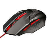 TeckNet Raptor Gaming Mouse Ergonomic Mice 2000DPI 6 Button Optical Computer Mouse E-Sports USB PC Mouse for Computer Laptop PC