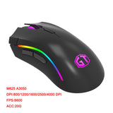 Delux M625 RGB Backlight Gaming Mouse 12000 DPI 12000 FPS 7 Buttons Optical