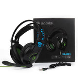 SADES SA801 3.5mm Gaming Headset casque Gamer Headphone Wired