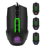HXSJ S400 Backlit Gaming Mouse Mechanical Macros Define Wired Mice 3200DPI