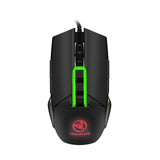 HXSJ S400 Backlit Gaming Mouse Mechanical Macros Define Wired Mice 3200DPI