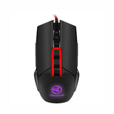 HXSJ S400 Backlit Gaming Mouse Mechanical Macros Define Wired Mice 3200DPI