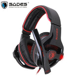 SADES SA903 Professional Gaming Headset 7.1 Channel USB Headphone